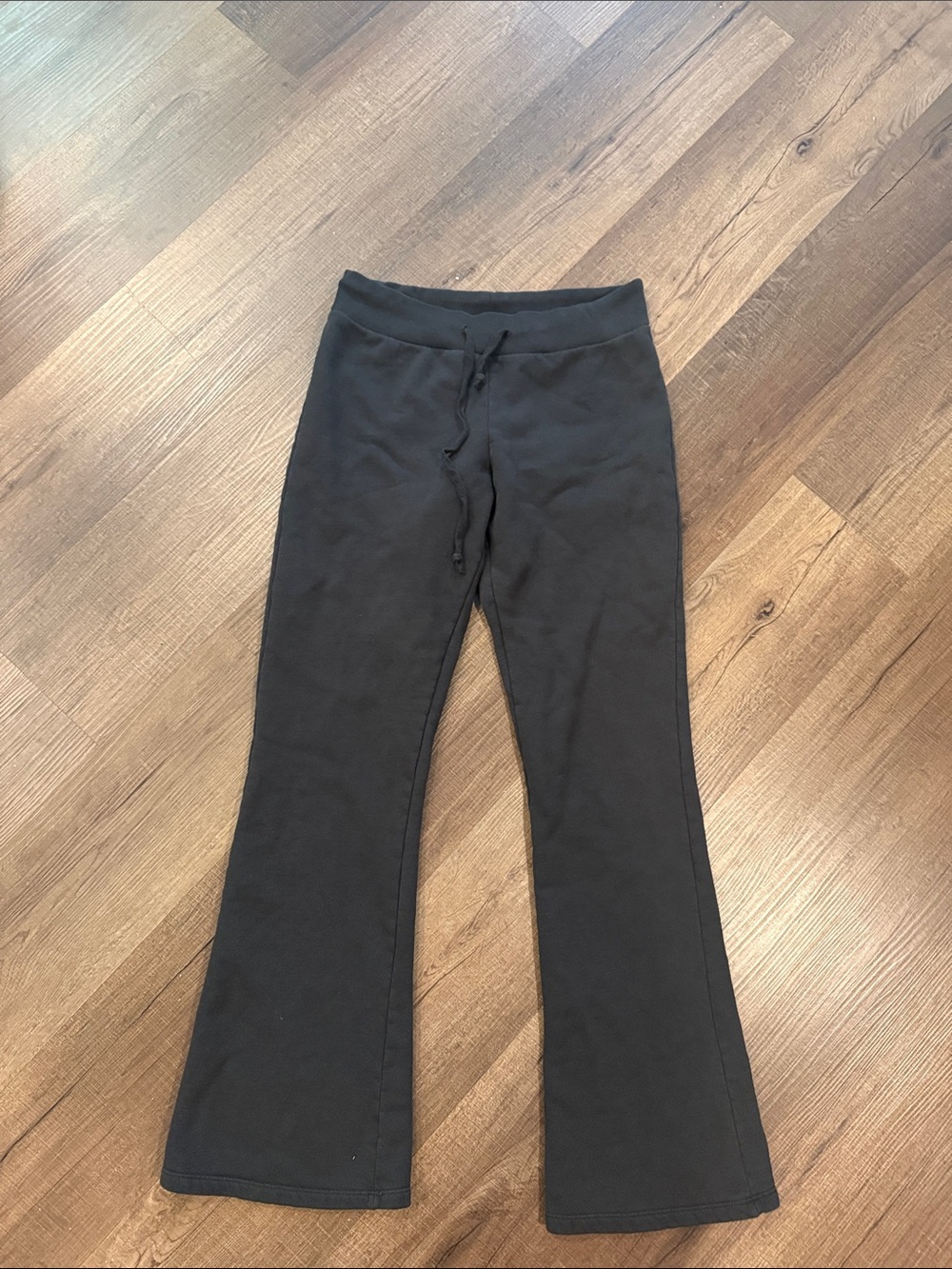 Brandy Melville Black Hillary Flared Sweatpants